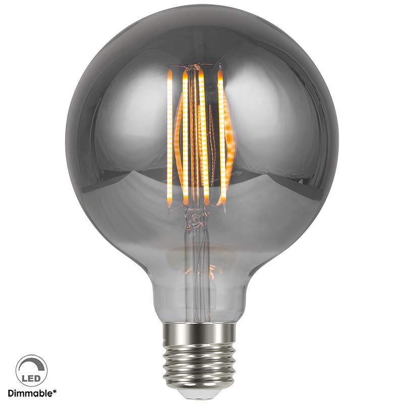 Illuminazione ad alta efficienza energetica con la lampadina fumogena dimmerabile 230V E27 G125 LED 4W