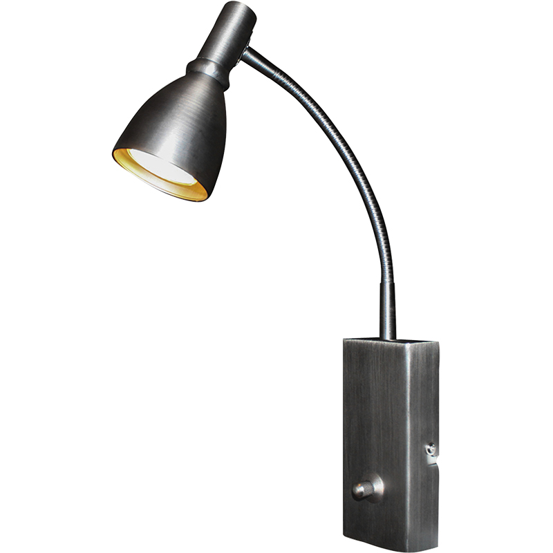 EMIL Lampada da parete in stile moderno nordico Lampada da studio a parete con braccio flessibile GU10 dim