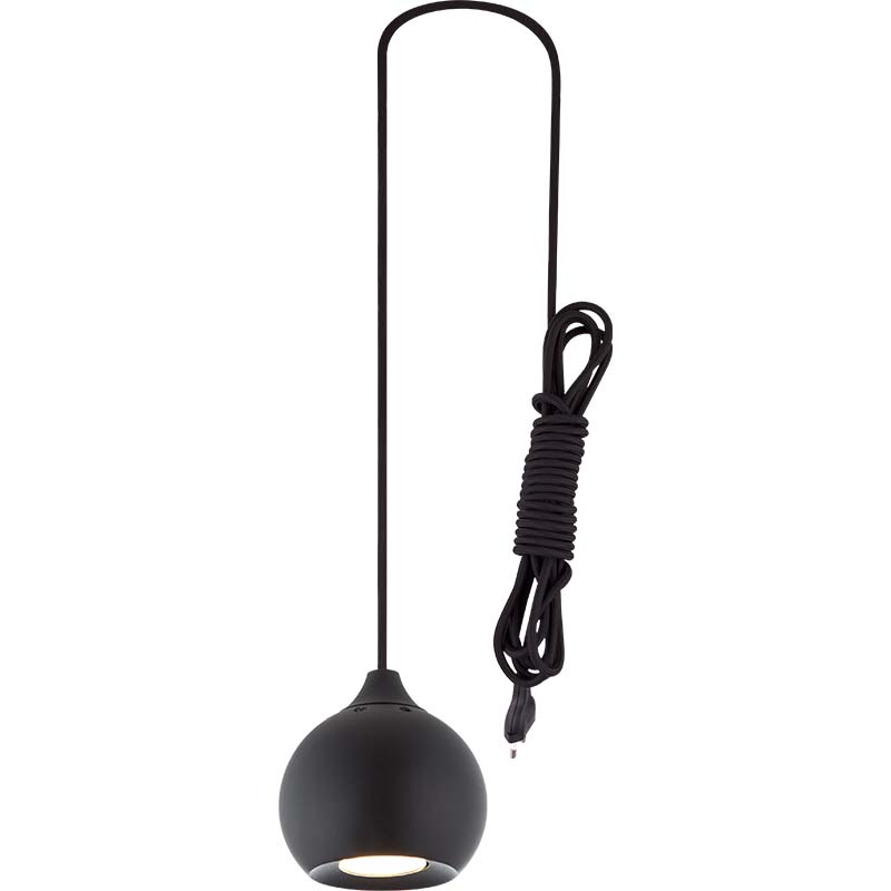 Lampada a sospensione per finestra regolabile con luce a forma di mandorla, semplice e attraente, grigio sabbia GU10