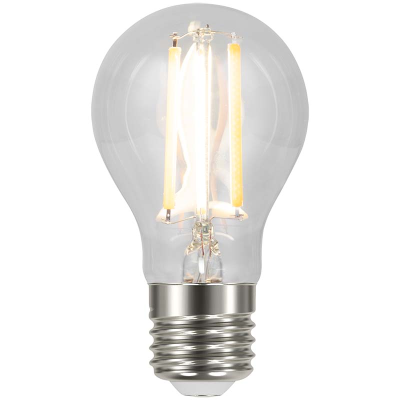 Illuminazione efficiente con la lampadina 230V E27 A60 LED 4W trasparente non dimmerabile