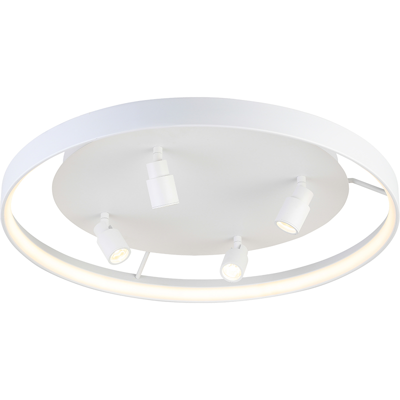 Mordern Elegante lampada da soffitto a luce morbida anabbagliante a LED 3 luci a punto Dia.61cm DIM