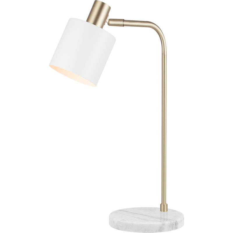 Morden Simplism Desk Light Lampada da tavolo in marmo Lampada da tavolo E27