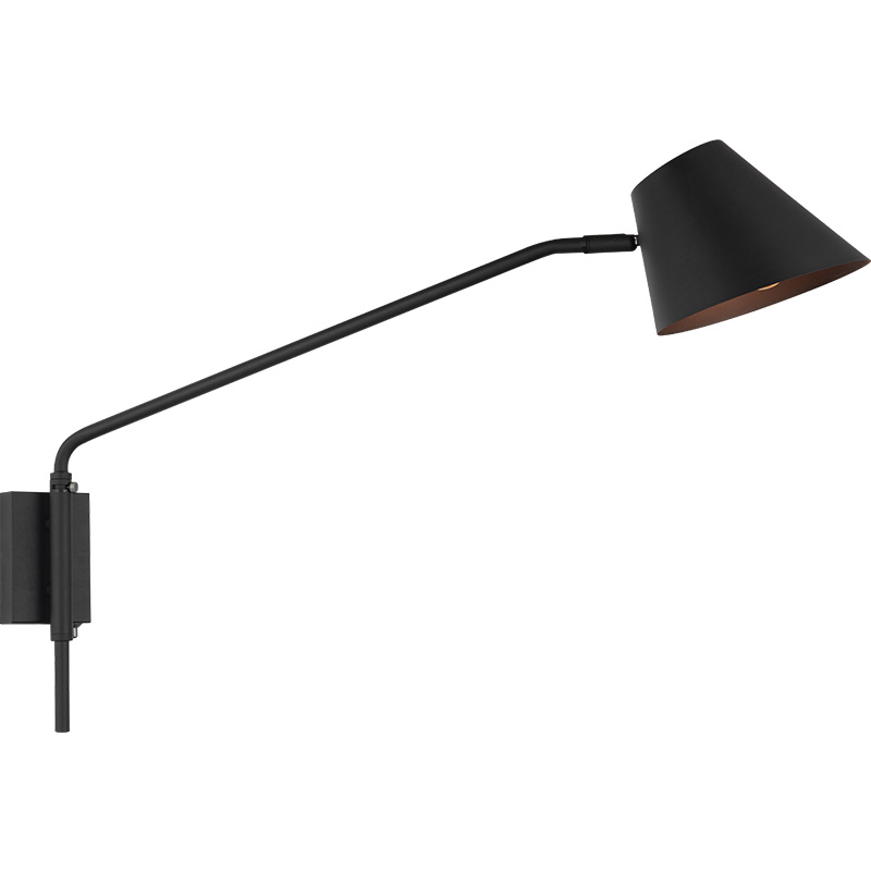 Elegante applique da parete dal design autentico nordico Creativo con lampade da parete a braccio oscillante E27 dim