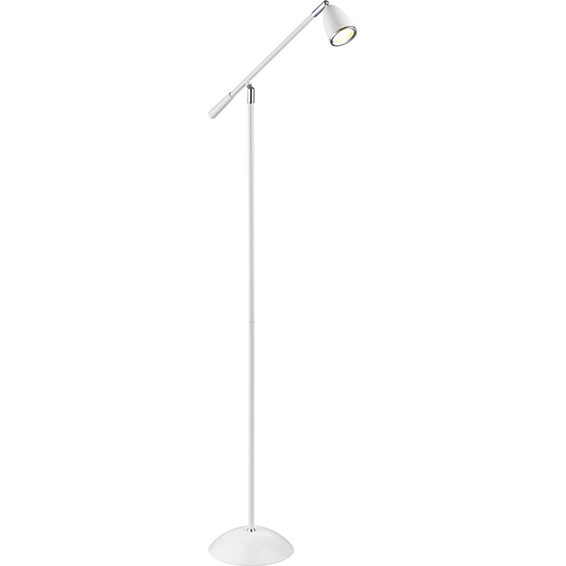 Lampada da terra moderna a LED con elegante design nordico e braccio regolabile per illuminazione diretta