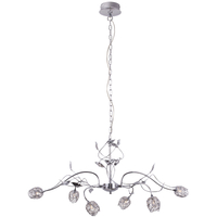 Mordern Design elegante di Bling Crystal Flower Lampada a sospensione 6lys G4