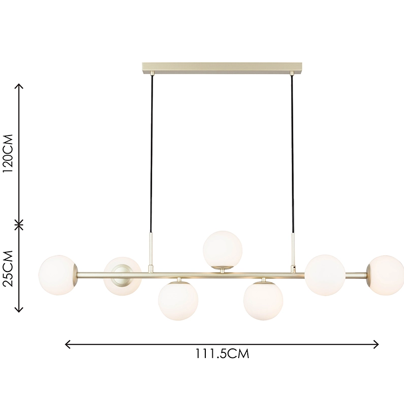 Scopri l'eleganza senza tempo con il lampadario dal design autentico nordico in ottone verniciato e vetro opalino