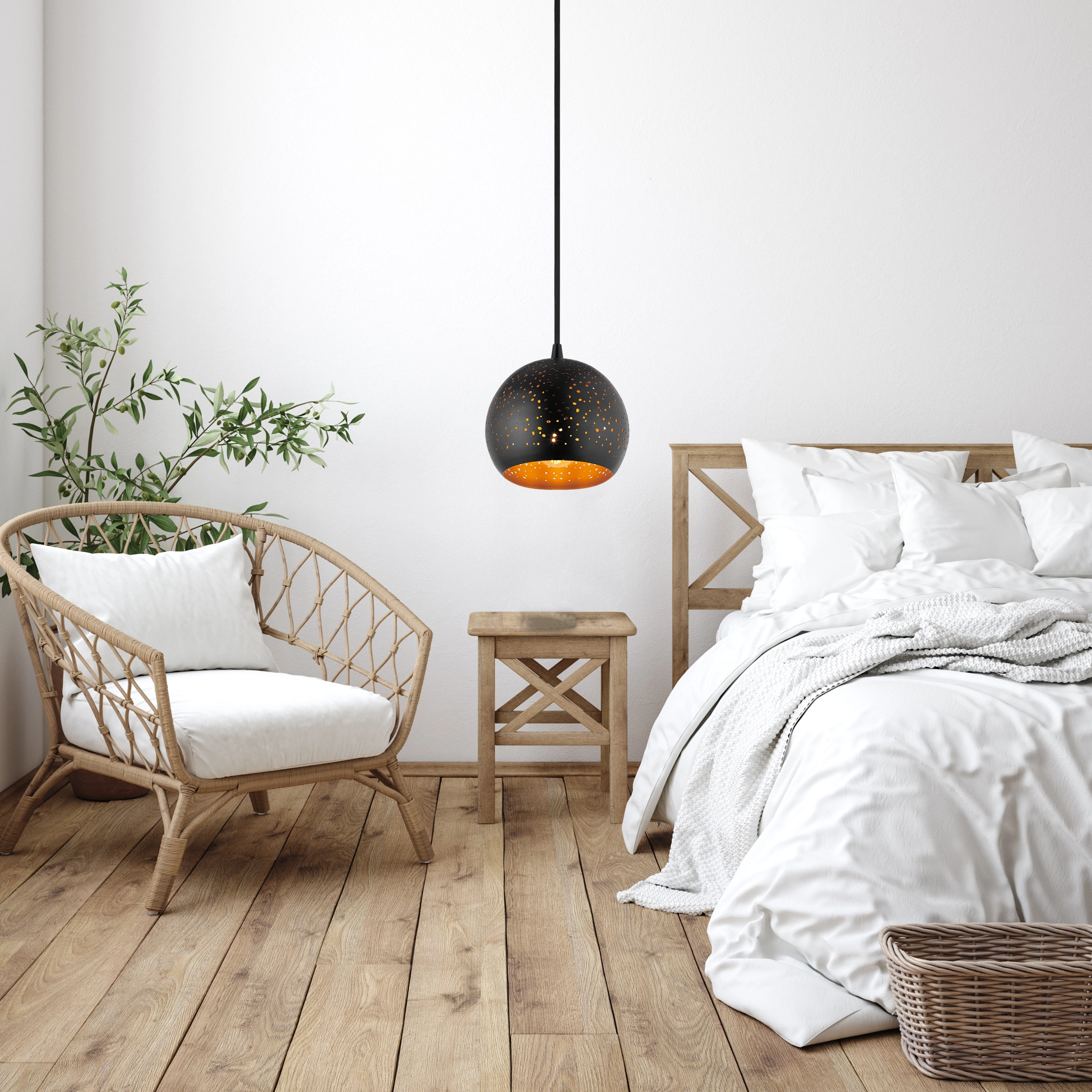 Lampada moderna elegante e bella con design a sospensione a stella, ideale per installazioni su finestre con attacco E14